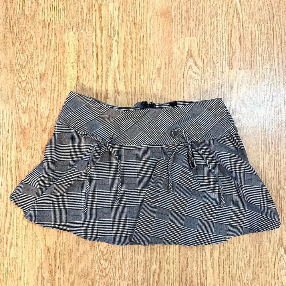 Windsor plaid Gray Women's Skirt